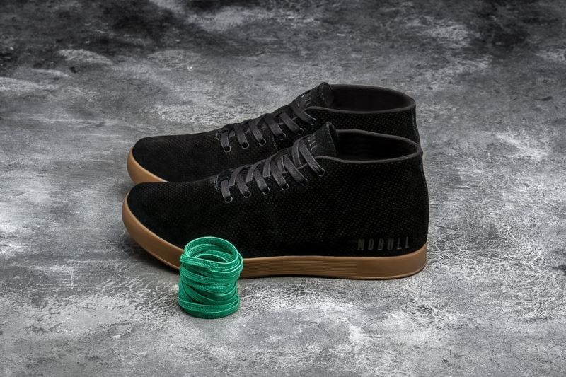 Black Nobull Suede Mid | 02854-FMPC