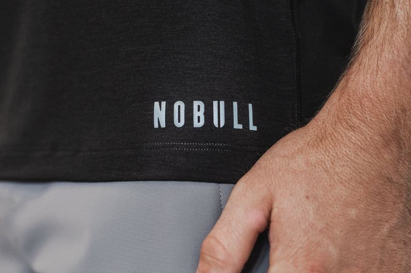 Black Nobull V-Neck | 62410-HBZV