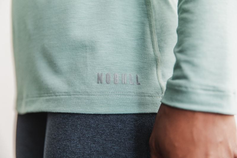 Blue Nobull Long Sleeve | 29750-UCDJ