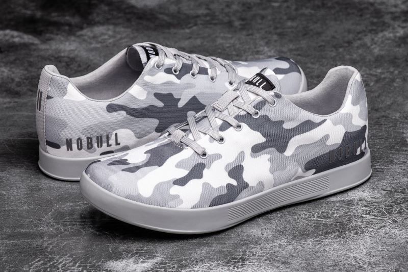 Camouflage Nobull Arctic Canvas | 04758-PSGX