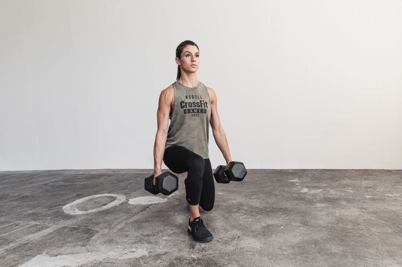 Camouflage Nobull Crossfit Games 2021 High-Neck | 53817-CXLT