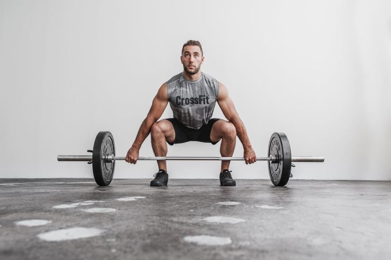 Camouflage Nobull Crossfit sleeveless Camo | 36187-IBXD