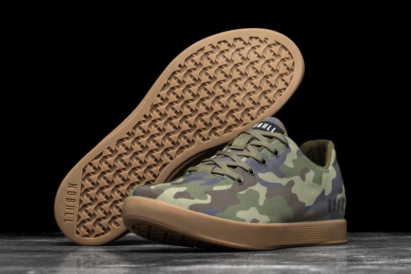 Camouflage Nobull Forest Canvas | 45912-MKWT