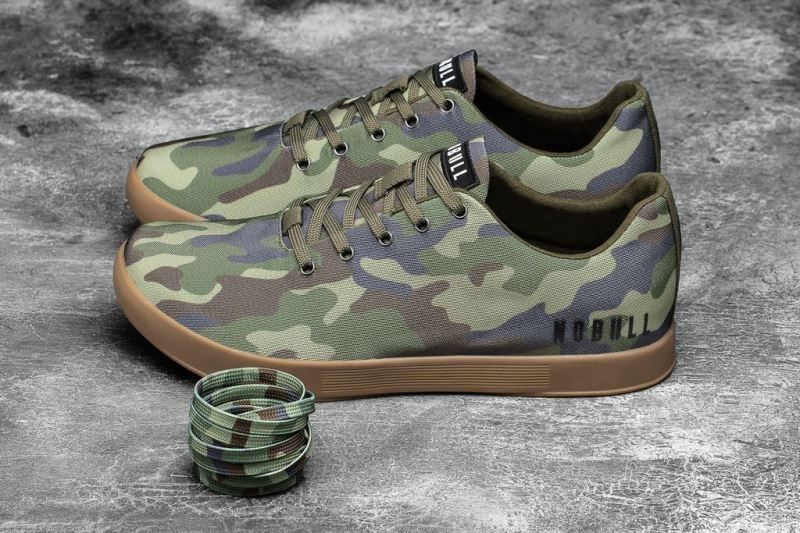 Camouflage Nobull Forest Canvas | 45912-MKWT