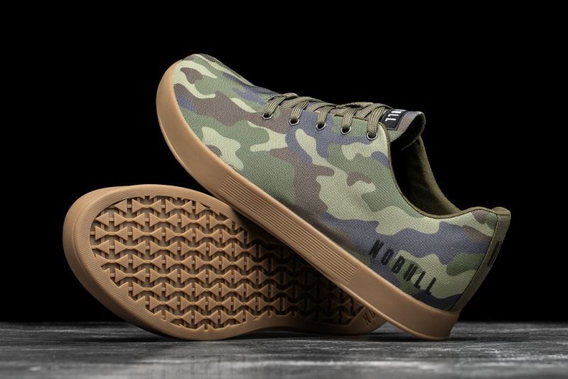 Camouflage Nobull Forest Canvas | 45912-MKWT