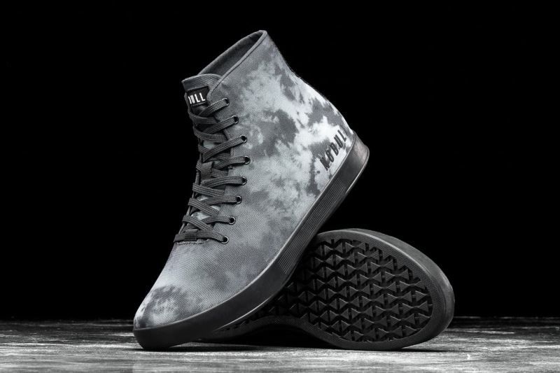 Camouflage Nobull High-Top Cloud Tie-Dye Canvas | 51973-HGQF