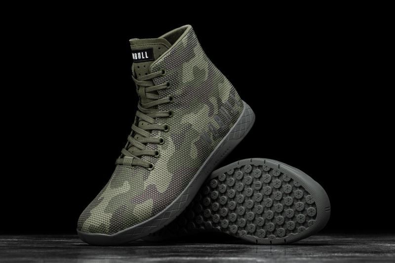 Camouflage Nobull High-Top Forest | 20598-FULS