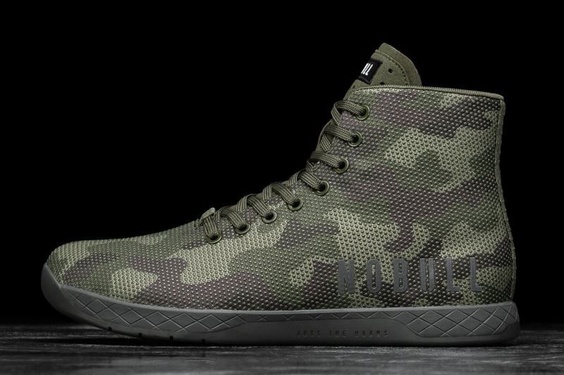 Camouflage Nobull High-Top Forest | 20598-FULS