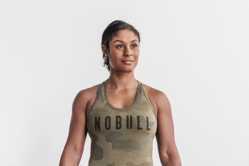 Camouflage Nobull Racerback Camo | 97236-IBYZ