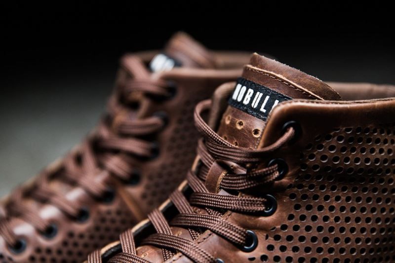 Coffee Nobull High-Top Leather | 51420-MSYR