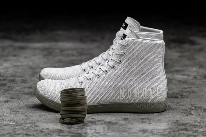 Dark Green Nobull High-Top Fog Heather | 06914-XFAN