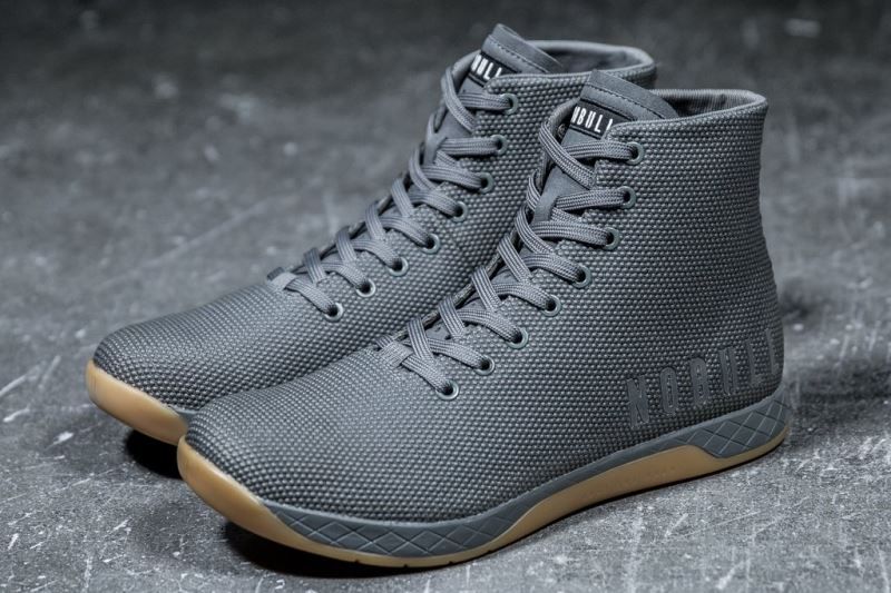 Dark Grey Nobull High-Top | 72586-WPJA