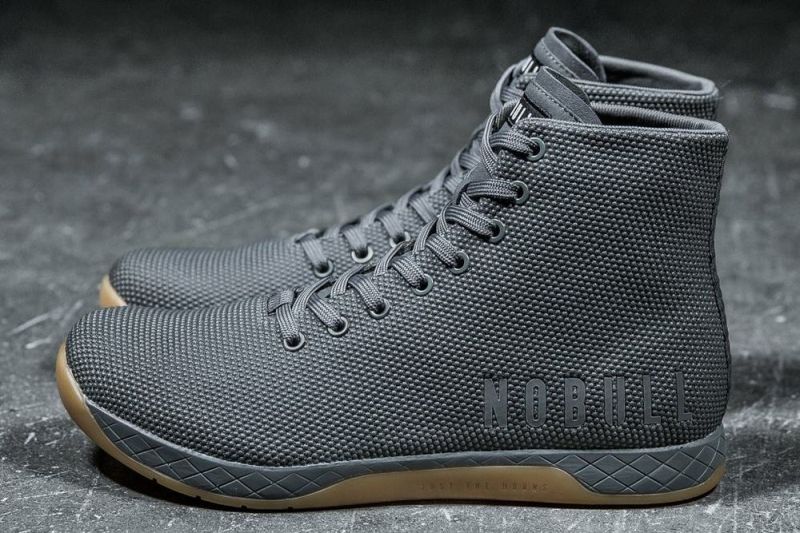 Dark Grey Nobull High Top | 56370-KFCP