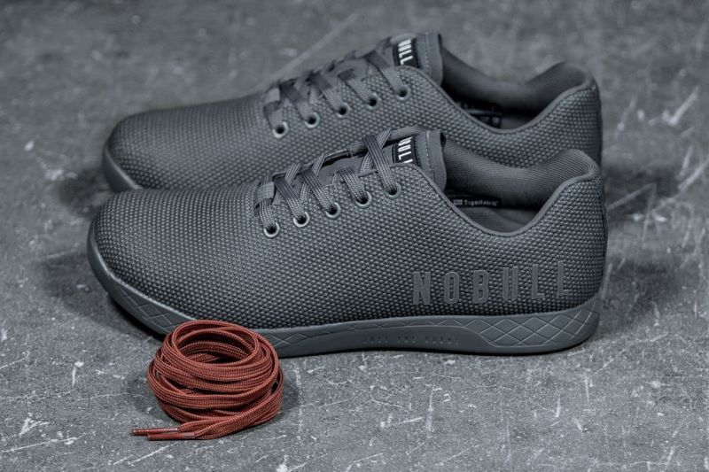 Dark Grey Nobull Low-Top | 39528-MXAP