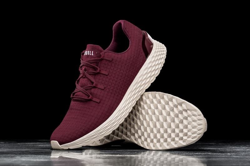 Dark Red White Nobull Cabernet Ripstop | 27134-LHQS