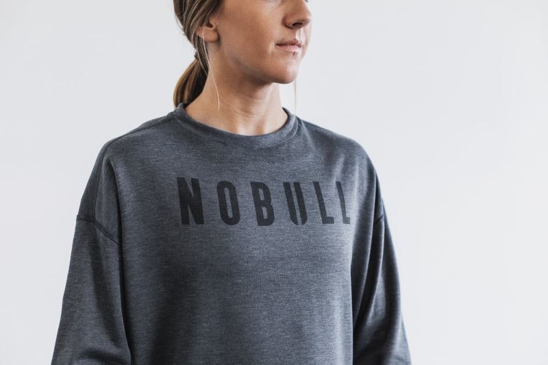 Deep Grey Nobull Crew | 63942-BNVU