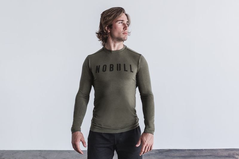 Green Nobull Long Sleeve | 04916-WSVT