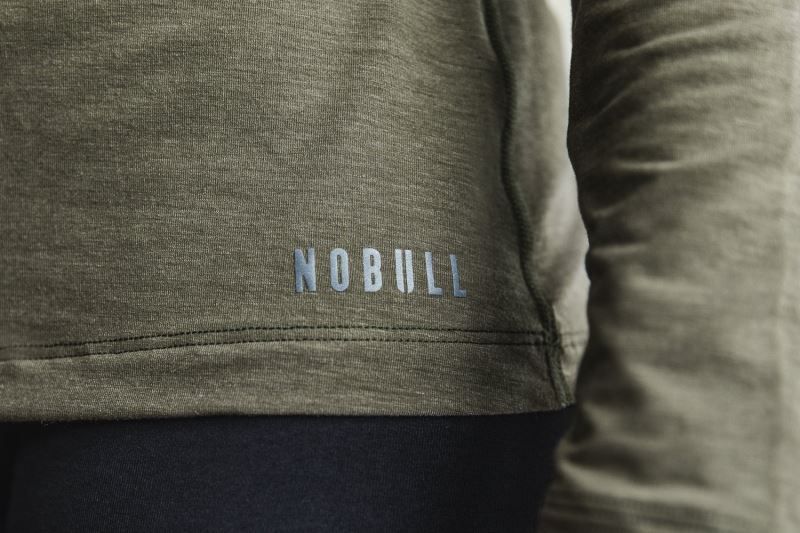 Green Nobull Long Sleeve | 06512-YPDH