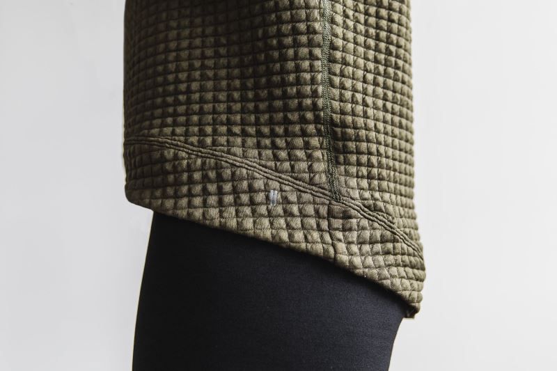 Green Nobull Quilted Crew | 09163-SXJQ