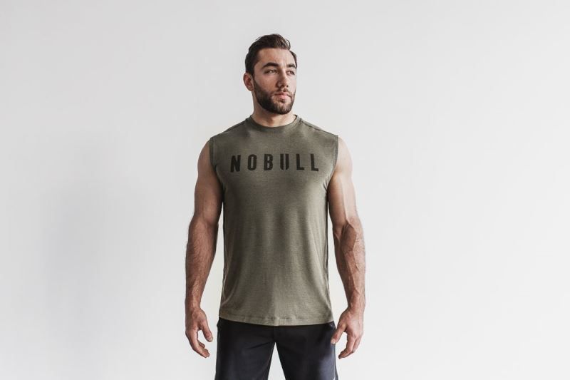 Green Nobull Sleeveless | 81937-BZGR