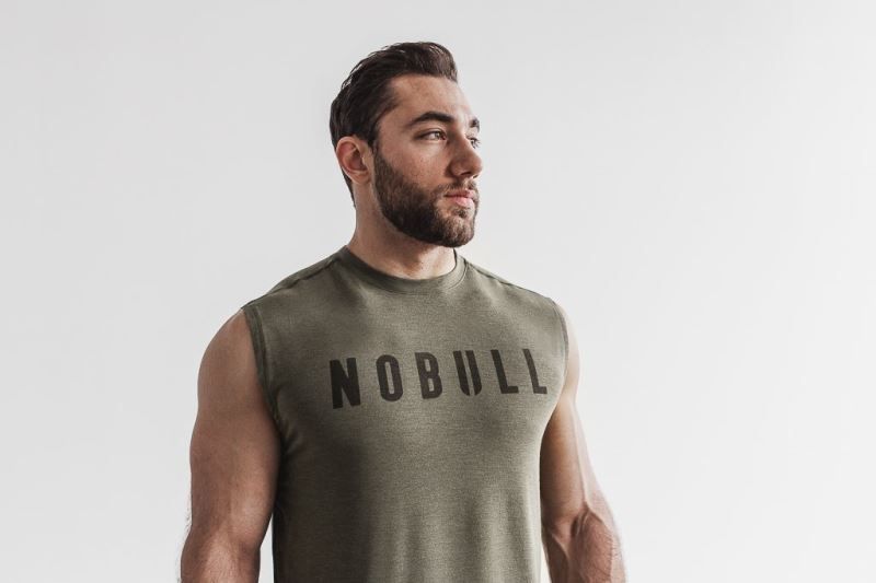 Green Nobull Sleeveless | 81937-BZGR