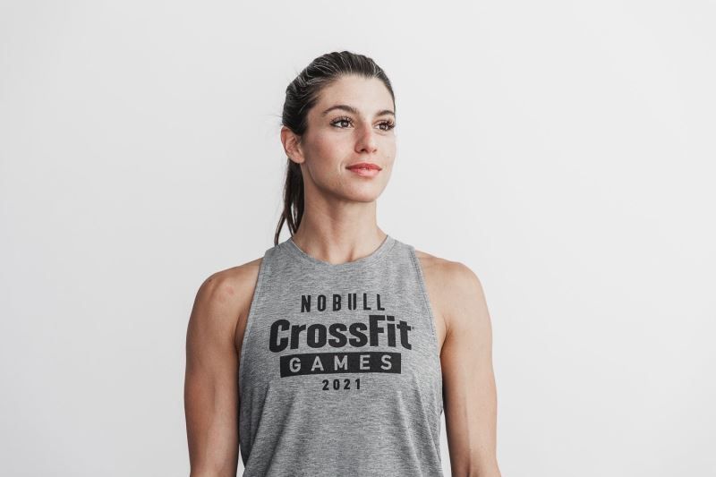 Grey Nobull Crossfit Games 2021 High-Neck | 73046-DPIC