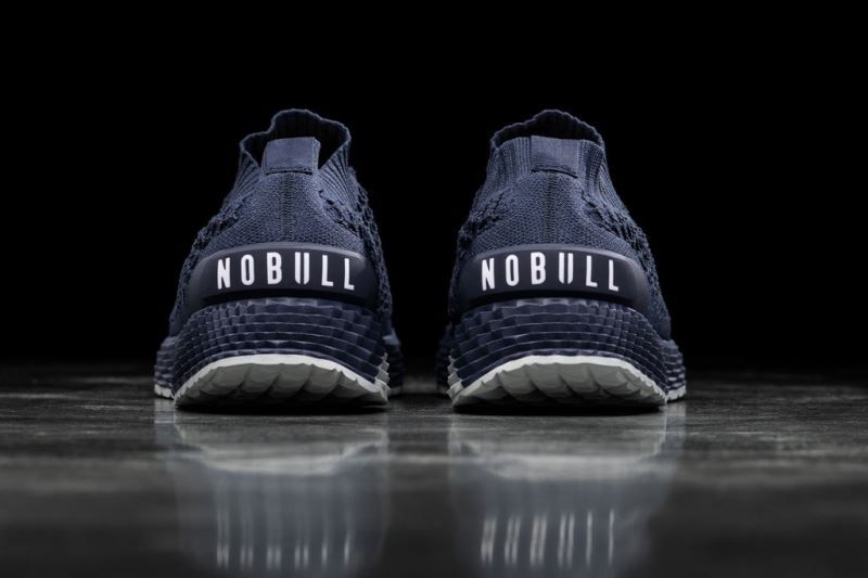 Navy Nobull Reflective Knit | 62341-RMEO