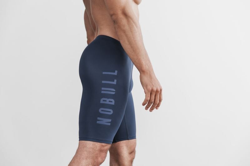 Navy Nobull Swim Jammer | 15496-YZOC