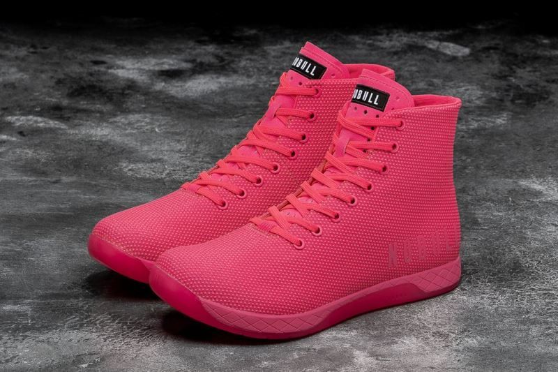 Pink Nobull High-Top Neon | 92150-RPUT