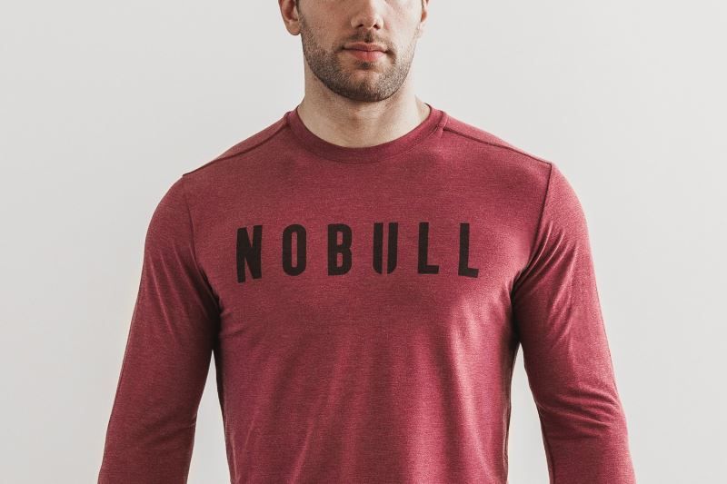 Red Nobull Long Sleeve | 40382-ESHM