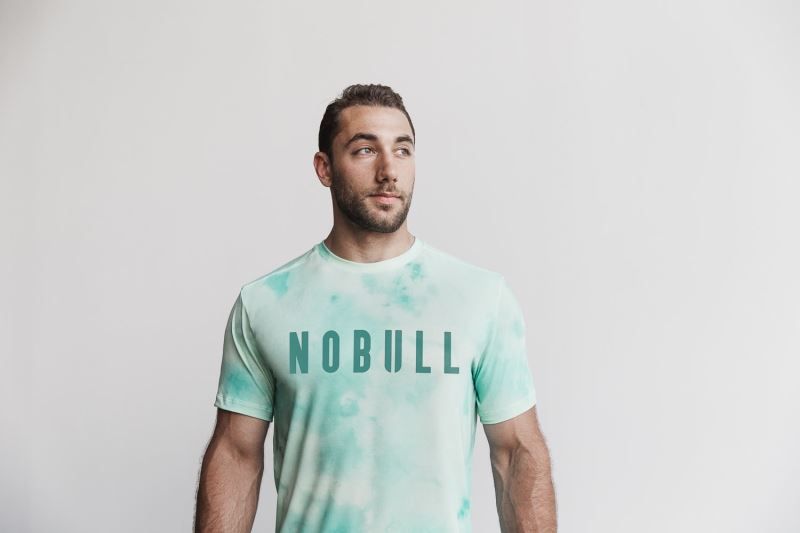 Turquoise Nobull Tie-Dye | 89321-HZJO