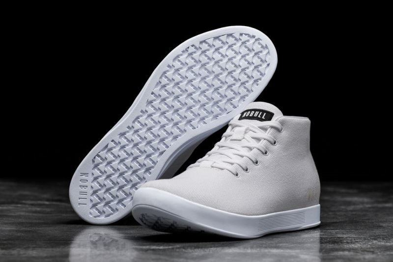 White Nobull Canvas Mid | 38029-WBLI