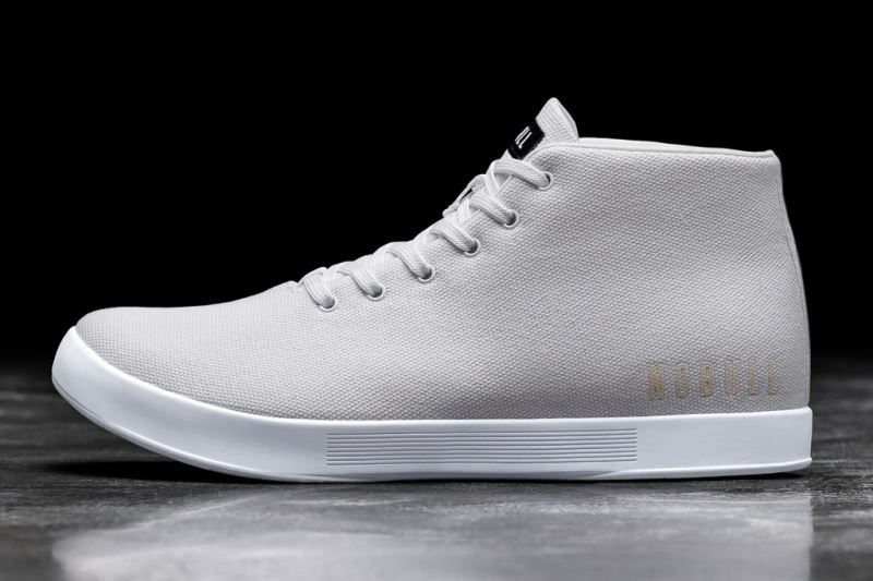 White Nobull Canvas Mid | 38029-WBLI