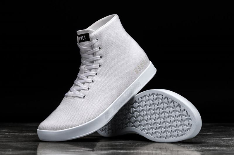 White Nobull High-Top Canvas | 32940-GECK