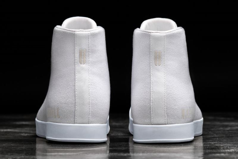 White Nobull High-Top Canvas | 32940-GECK