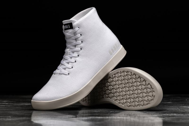 White Nobull High-Top Canvas | 68705-APFS