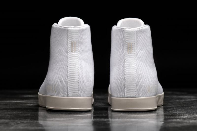 White Nobull High-Top Canvas | 68705-APFS