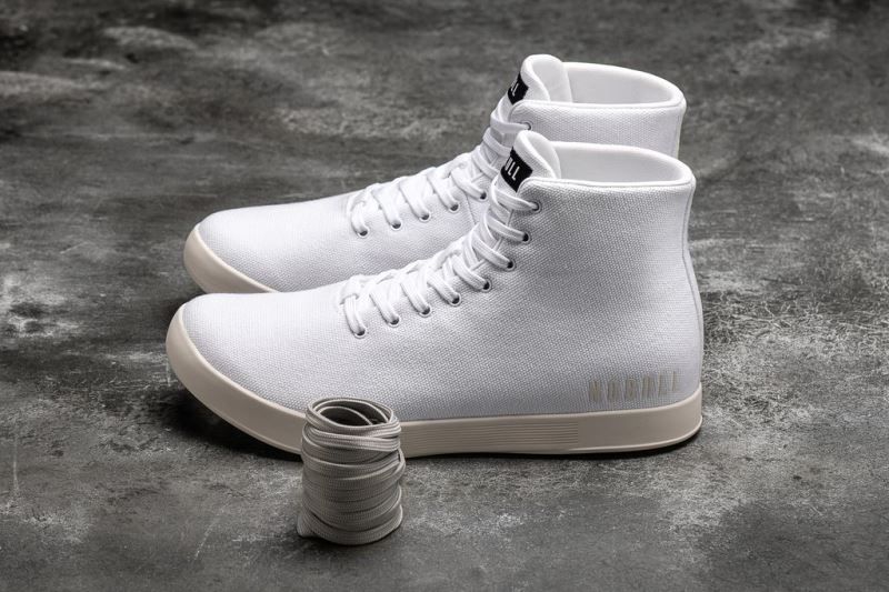 White Nobull High-Top Canvas | 68705-APFS