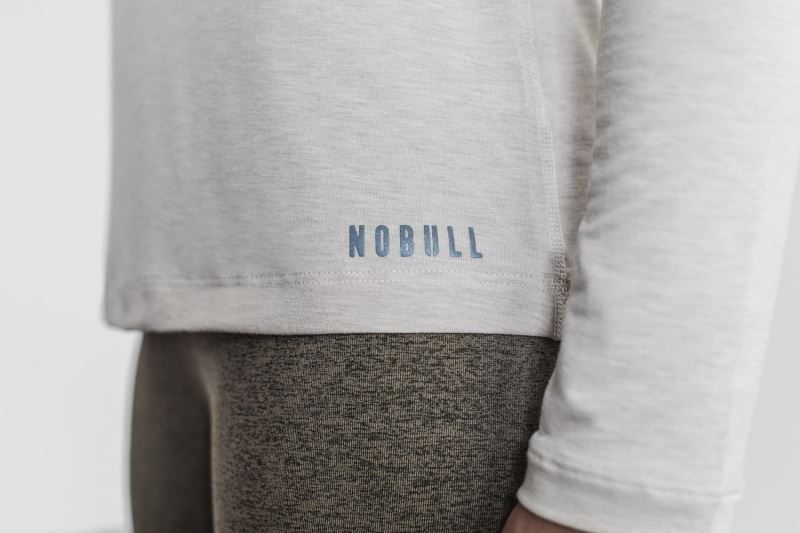 White Nobull Long Sleeve | 30679-GLDI