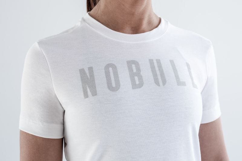 White Nobull Slim Fit | 60452-OQRT